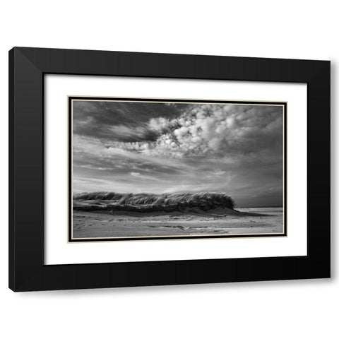 Untitled Black Modern Wood Framed Art Print with Double Matting by van der, Liesbeth