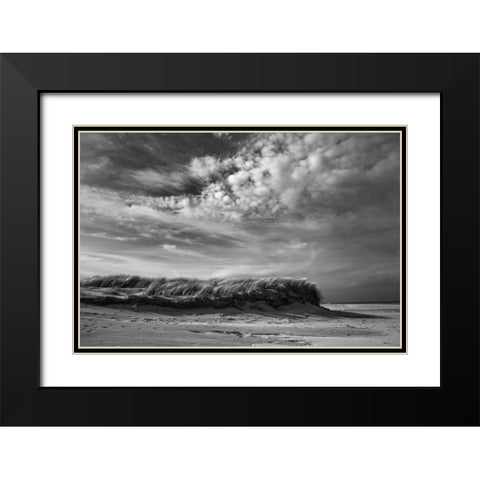 Untitled Black Modern Wood Framed Art Print with Double Matting by van der, Liesbeth