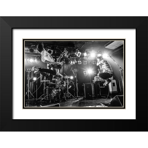 Onstagephotography Black Modern Wood Framed Art Print with Double Matting by Nakamatsu, Kenji