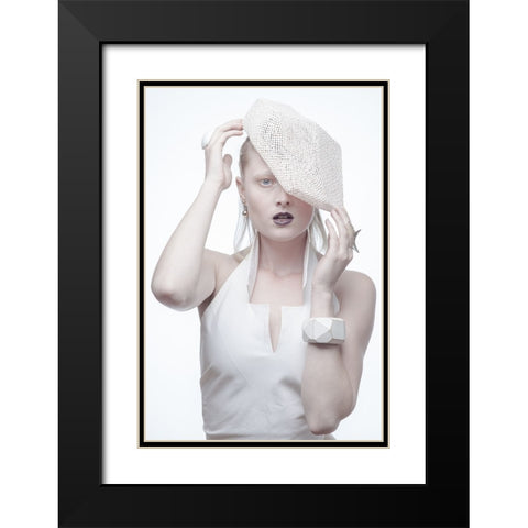 In The White Room Black Modern Wood Framed Art Print with Double Matting by Nieuwerf, Bartjan