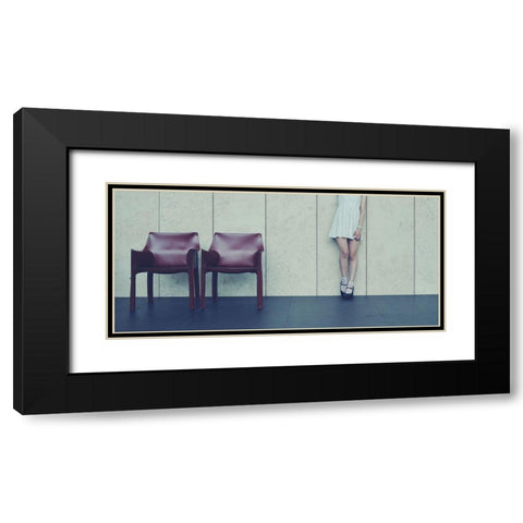 Museum Black Modern Wood Framed Art Print with Double Matting by Amenomori, Keiichiro