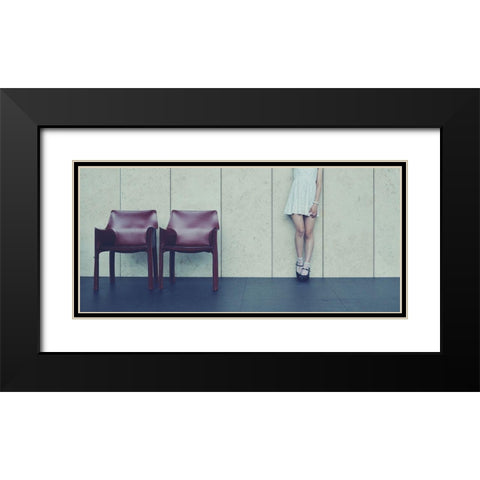 Museum Black Modern Wood Framed Art Print with Double Matting by Amenomori, Keiichiro