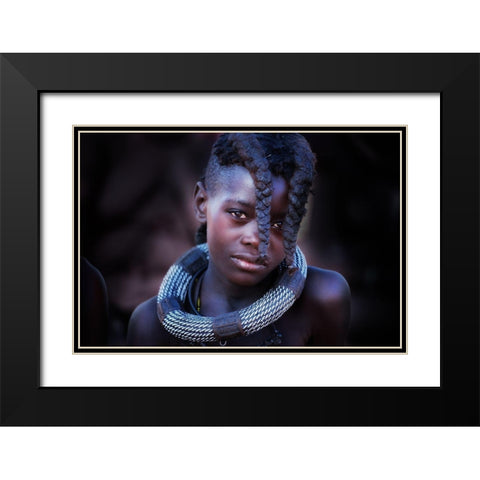 The Beauty Within Black Modern Wood Framed Art Print with Double Matting by Cole, Trevor