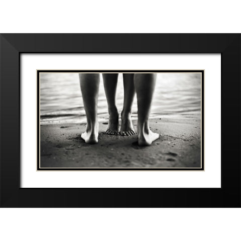 *** Black Modern Wood Framed Art Print with Double Matting by Takh, Yulia