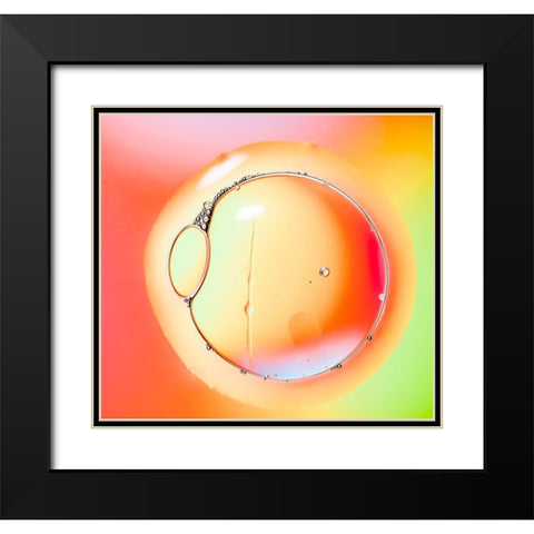 Eye Of Light Black Modern Wood Framed Art Print with Double Matting by Zocchi, Alessandro