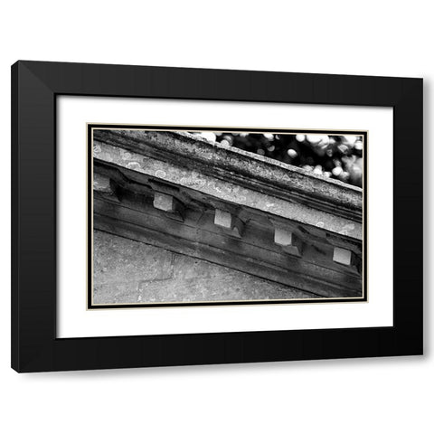 Architectural Detail, Blenheim Palace Black Modern Wood Framed Art Print with Double Matting by Blue, Cyril