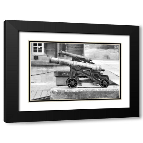 Architectural Detail, Blenheim Palace Black Modern Wood Framed Art Print with Double Matting by Blue, Cyril