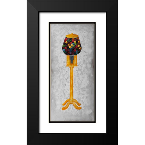 YELLOW GUM DISPENSER Black Modern Wood Framed Art Print with Double Matting by Atelier B Art Studio