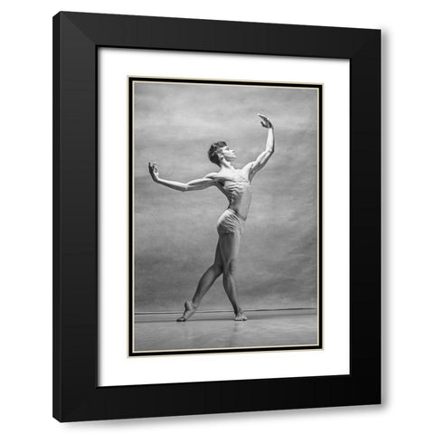 Everything is Beautiful at the Ballet Black Modern Wood Framed Art Print with Double Matting by Melnyk, V