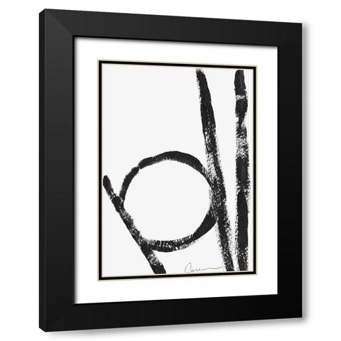 Play Black Modern Wood Framed Art Print with Double Matting by Carroccio, Lisa