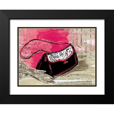 The Purse Black Modern Wood Framed Art Print with Double Matting by Unknown