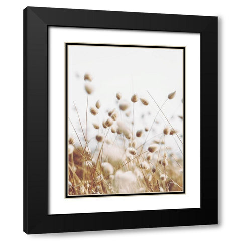 Herbes des Champs 3 Black Modern Wood Framed Art Print with Double Matting by BRAUN Studio
