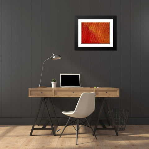Canvas Closeup II Black Modern Wood Framed Art Print with Double Matting by Grayscale