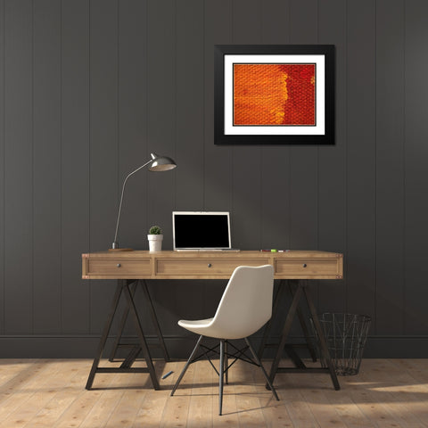 Canvas Closeup IV Black Modern Wood Framed Art Print with Double Matting by Grayscale