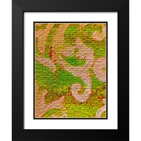 Canvas Closeup VIII Black Modern Wood Framed Art Print with Double Matting by Grayscale