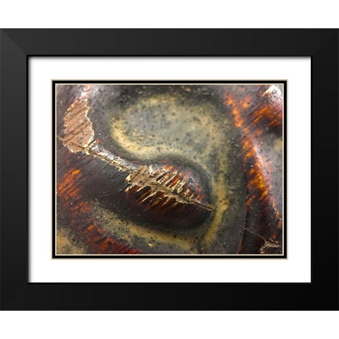 Frame Pic V Black Modern Wood Framed Art Print with Double Matting by Grayscale