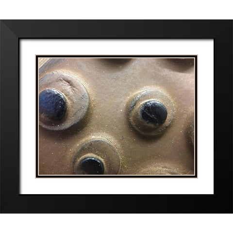 Frame Pic VI Black Modern Wood Framed Art Print with Double Matting by Grayscale