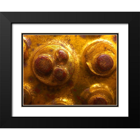 Frame Pic VII Black Modern Wood Framed Art Print with Double Matting by Grayscale