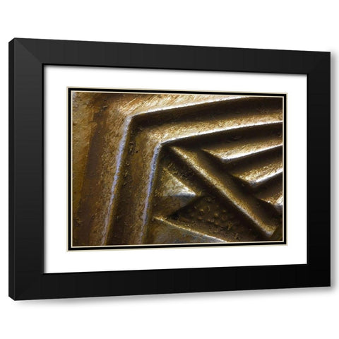 Frame Pic VIII Black Modern Wood Framed Art Print with Double Matting by Grayscale