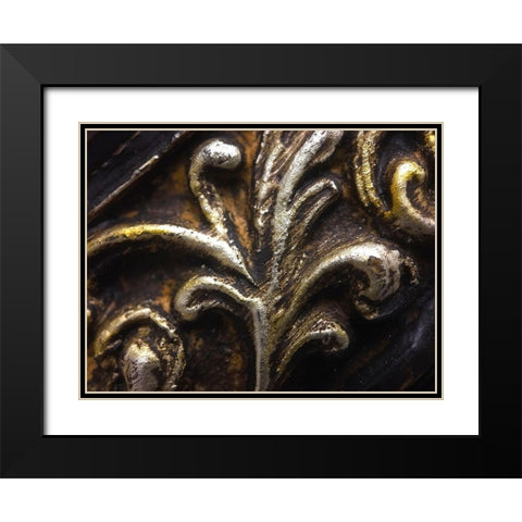 Frame Pic XII Black Modern Wood Framed Art Print with Double Matting by Grayscale