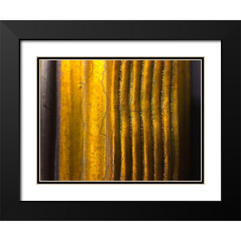 Frame Pic XIII Black Modern Wood Framed Art Print with Double Matting by Grayscale