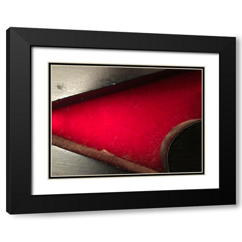 Wood Carving III Black Modern Wood Framed Art Print with Double Matting by Grayscale