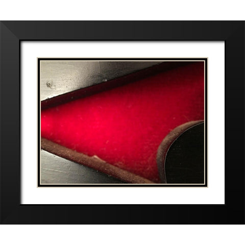 Wood Carving III Black Modern Wood Framed Art Print with Double Matting by Grayscale