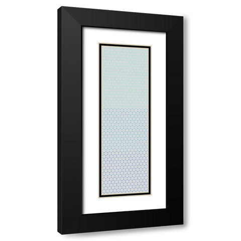 Totem XXVII Black Modern Wood Framed Art Print with Double Matting by Grayscale