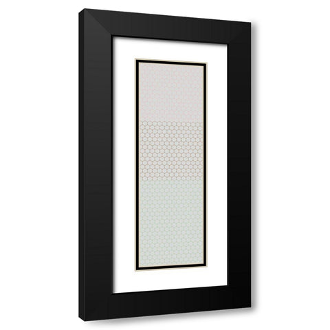 Totem XXVIII Black Modern Wood Framed Art Print with Double Matting by Grayscale