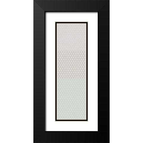 Totem XXVIII Black Modern Wood Framed Art Print with Double Matting by Grayscale