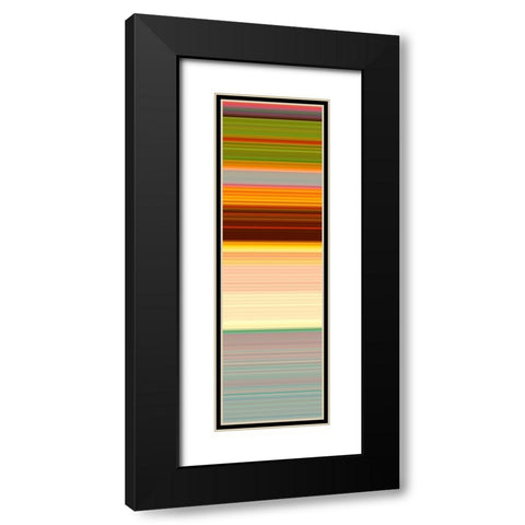 Totem XXX Black Modern Wood Framed Art Print with Double Matting by Grayscale