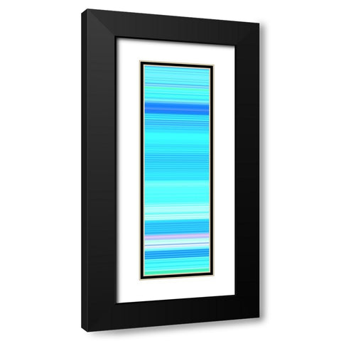 Totem XXXIII Black Modern Wood Framed Art Print with Double Matting by Grayscale