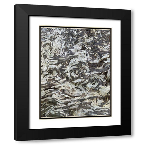The Scream VI Black Modern Wood Framed Art Print with Double Matting by Grayscale