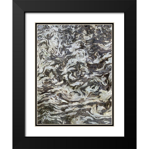 The Scream VI Black Modern Wood Framed Art Print with Double Matting by Grayscale