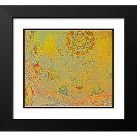 Mission Ceiling I Black Modern Wood Framed Art Print with Double Matting by Popcorn