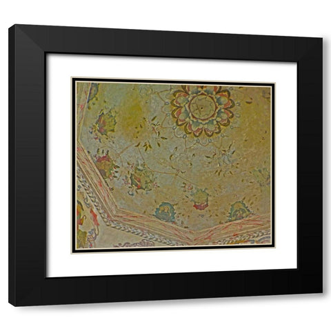Mission Ceiling II Black Modern Wood Framed Art Print with Double Matting by Popcorn