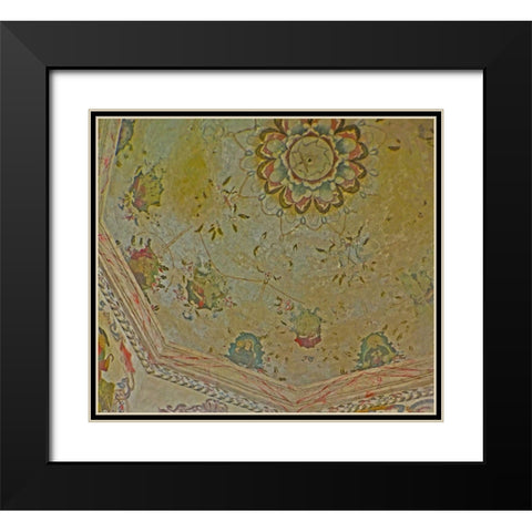 Mission Ceiling II Black Modern Wood Framed Art Print with Double Matting by Popcorn