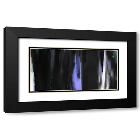 Blank Spaces 4 Black Modern Wood Framed Art Print with Double Matting by Tenoever, William