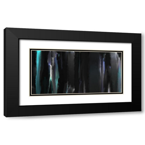 Blank Spaces 5 Black Modern Wood Framed Art Print with Double Matting by Tenoever, William