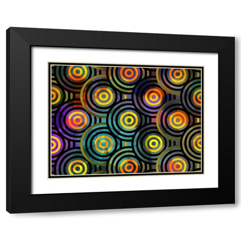 Shields 2 Black Modern Wood Framed Art Print with Double Matting by Tenoever, William