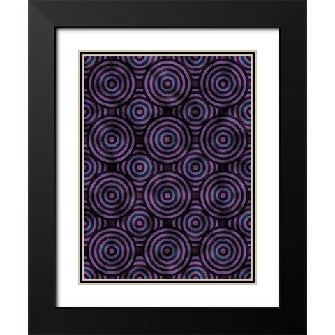 Shields 3 Black Modern Wood Framed Art Print with Double Matting by Tenoever, William