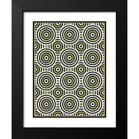 Shields 8 Black Modern Wood Framed Art Print with Double Matting by Tenoever, William