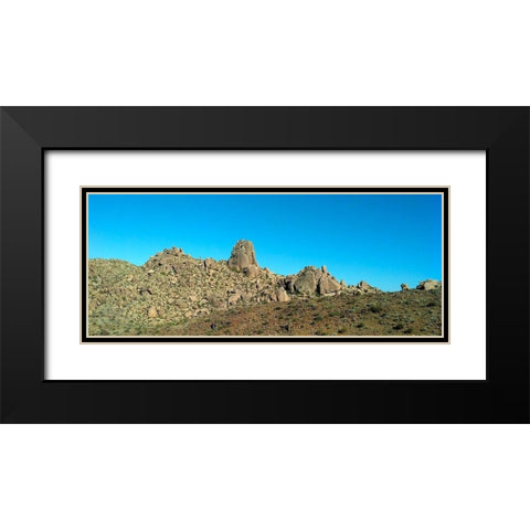 Tom’s Thumb Black Modern Wood Framed Art Print with Double Matting by Popcorn