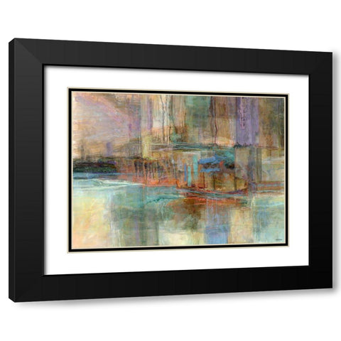 Emergence VI Black Modern Wood Framed Art Print with Double Matting by Tienhaara, Michael