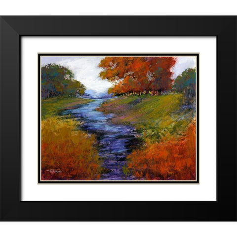 Tranquil Dreams I Black Modern Wood Framed Art Print with Double Matting by Tienhaara, Michael