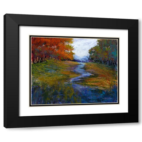 Tranquil Dreams II Black Modern Wood Framed Art Print with Double Matting by Tienhaara, Michael