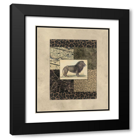 Exotic I Black Modern Wood Framed Art Print with Double Matting by Weaver, Amy