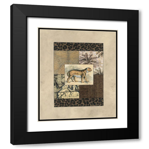 Exotic III Black Modern Wood Framed Art Print with Double Matting by Weaver, Amy