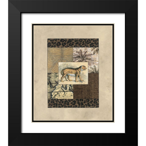 Exotic III Black Modern Wood Framed Art Print with Double Matting by Weaver, Amy