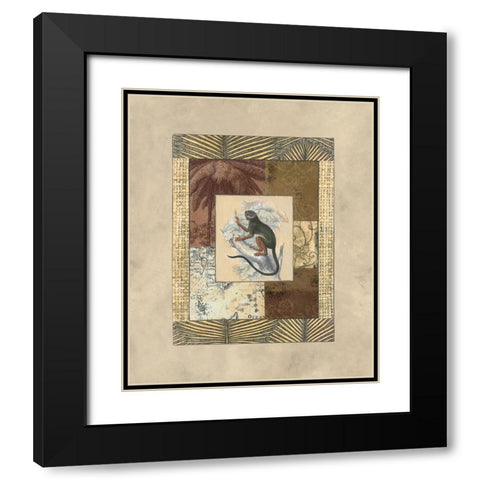 Exotic VI Black Modern Wood Framed Art Print with Double Matting by Weaver, Amy